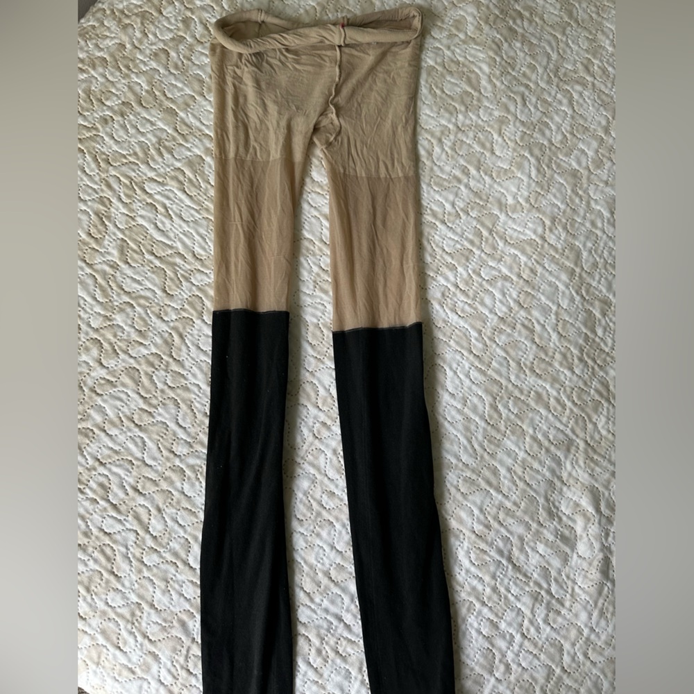 Kids Black and Tan Leggings